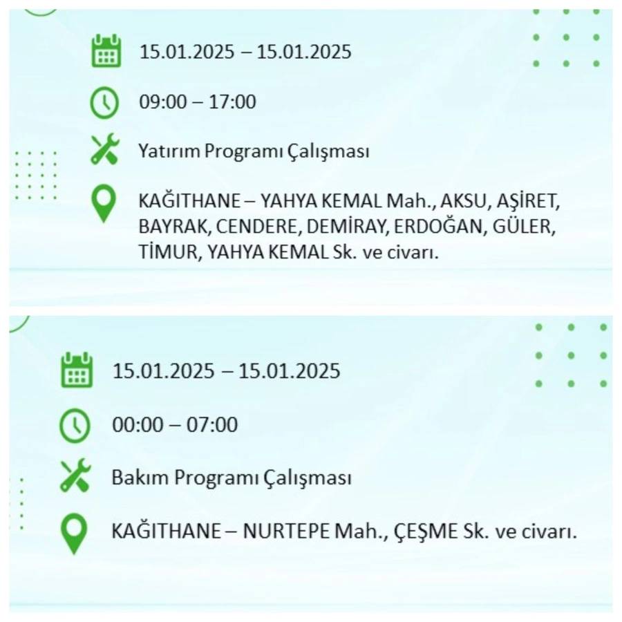 15 Ocak İstanbul elektrik kesintisi: BEDAŞ elektrik kesintisi yaşayacak ilçeleri sıraladı 8